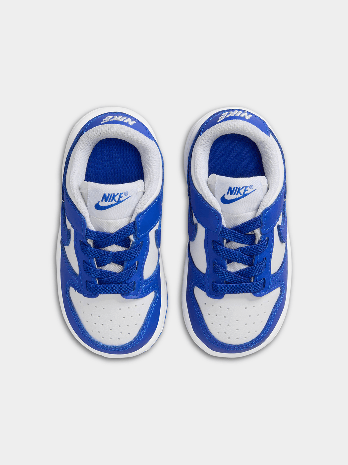 Nike Toddlers Dunk Low White/Royal Blue Sneaker