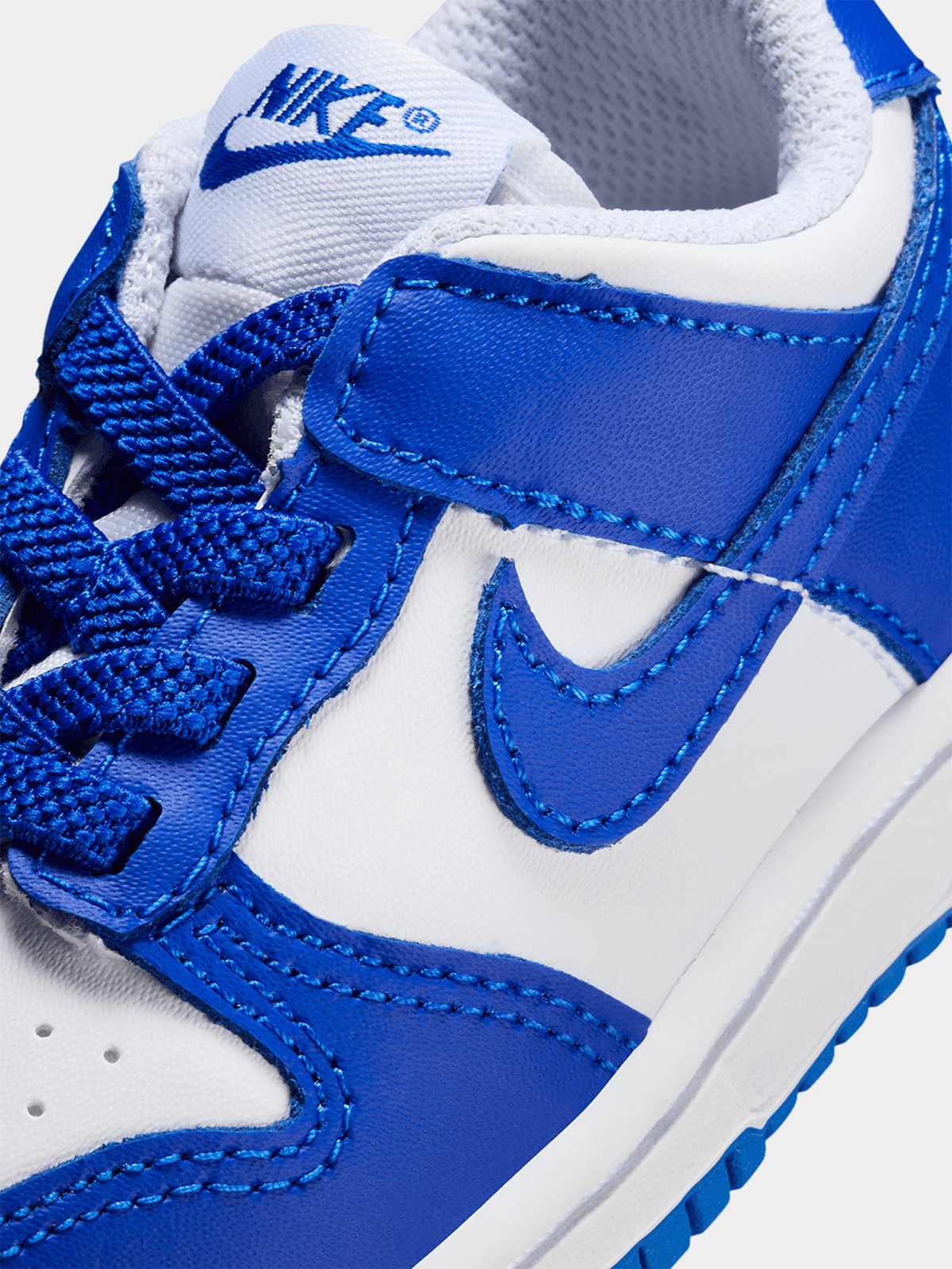 Nike Toddlers Dunk Low White/Royal Blue Sneaker